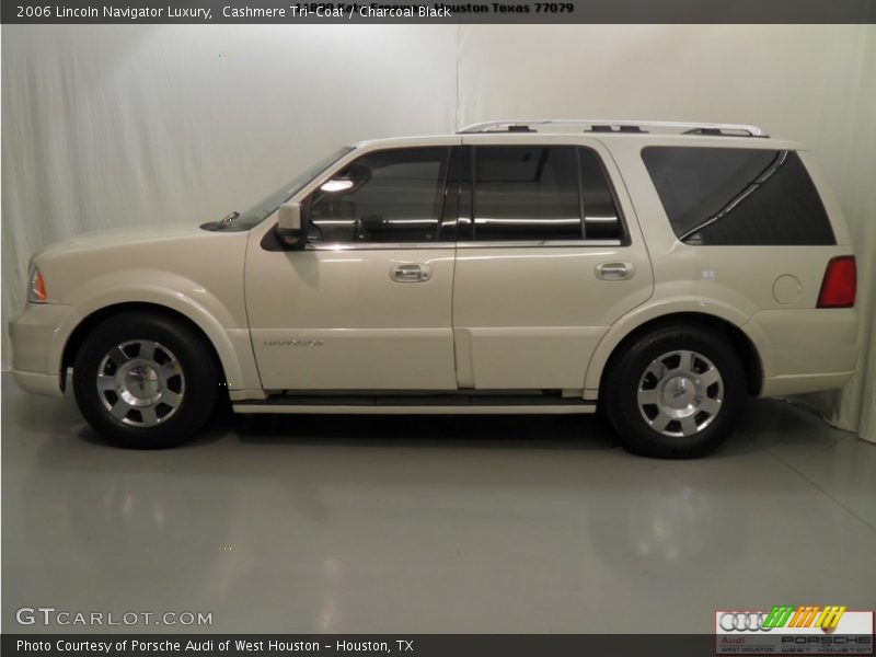 Cashmere Tri-Coat / Charcoal Black 2006 Lincoln Navigator Luxury