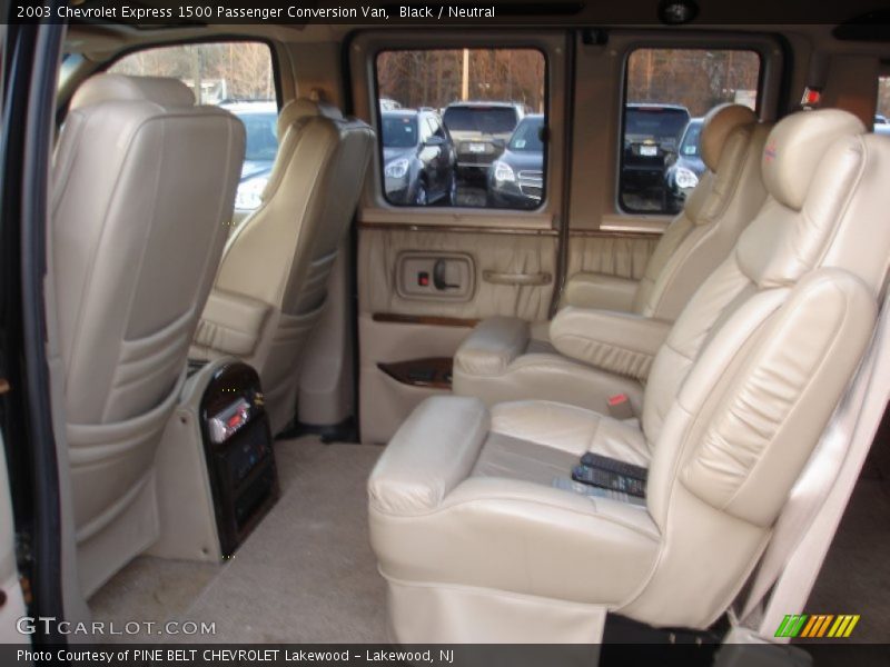 Black / Neutral 2003 Chevrolet Express 1500 Passenger Conversion Van