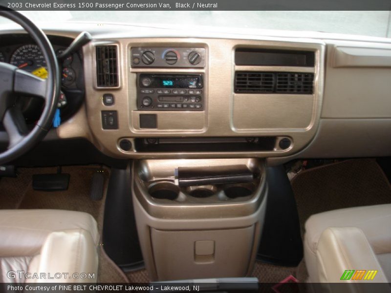 Black / Neutral 2003 Chevrolet Express 1500 Passenger Conversion Van
