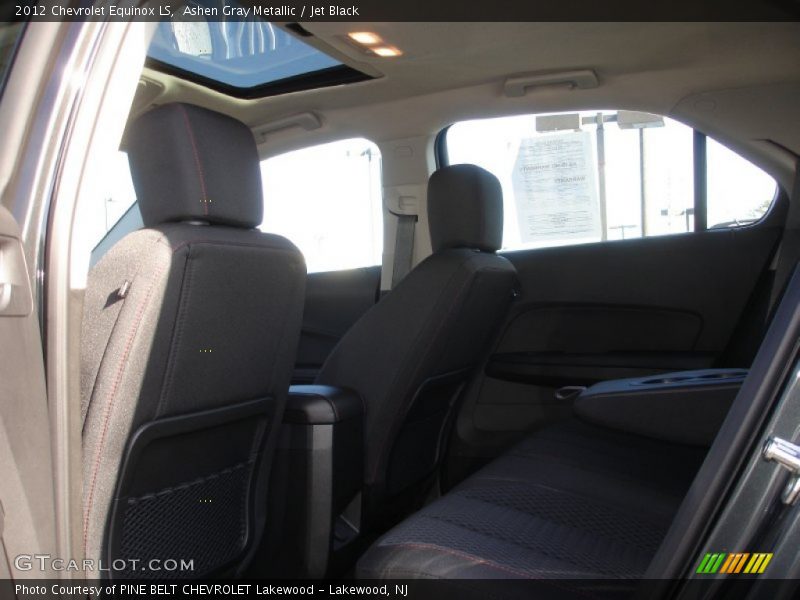 Ashen Gray Metallic / Jet Black 2012 Chevrolet Equinox LS