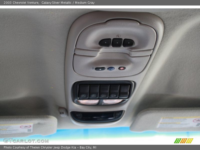 Galaxy Silver Metallic / Medium Gray 2003 Chevrolet Venture