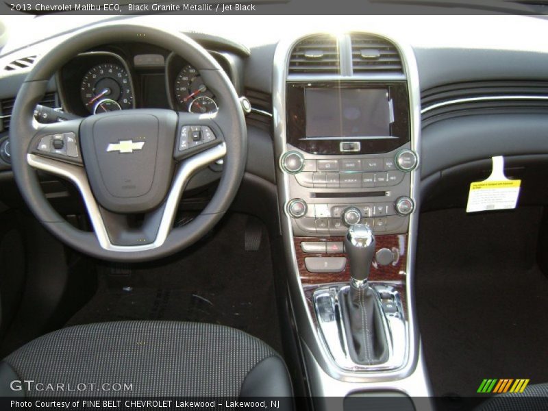 Black Granite Metallic / Jet Black 2013 Chevrolet Malibu ECO