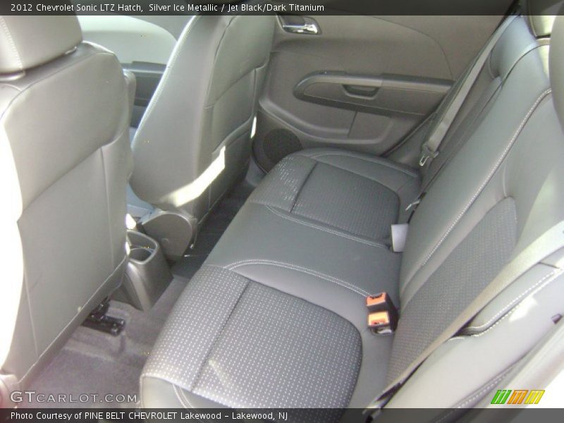 Silver Ice Metallic / Jet Black/Dark Titanium 2012 Chevrolet Sonic LTZ Hatch