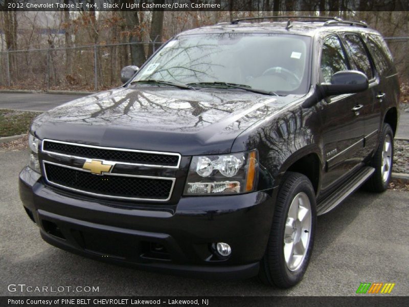 Black / Light Cashmere/Dark Cashmere 2012 Chevrolet Tahoe LT 4x4