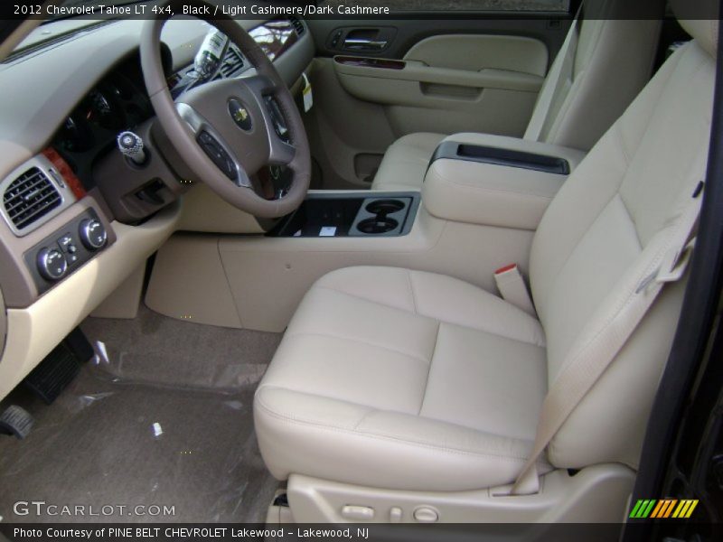 Black / Light Cashmere/Dark Cashmere 2012 Chevrolet Tahoe LT 4x4