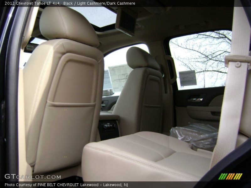 Black / Light Cashmere/Dark Cashmere 2012 Chevrolet Tahoe LT 4x4