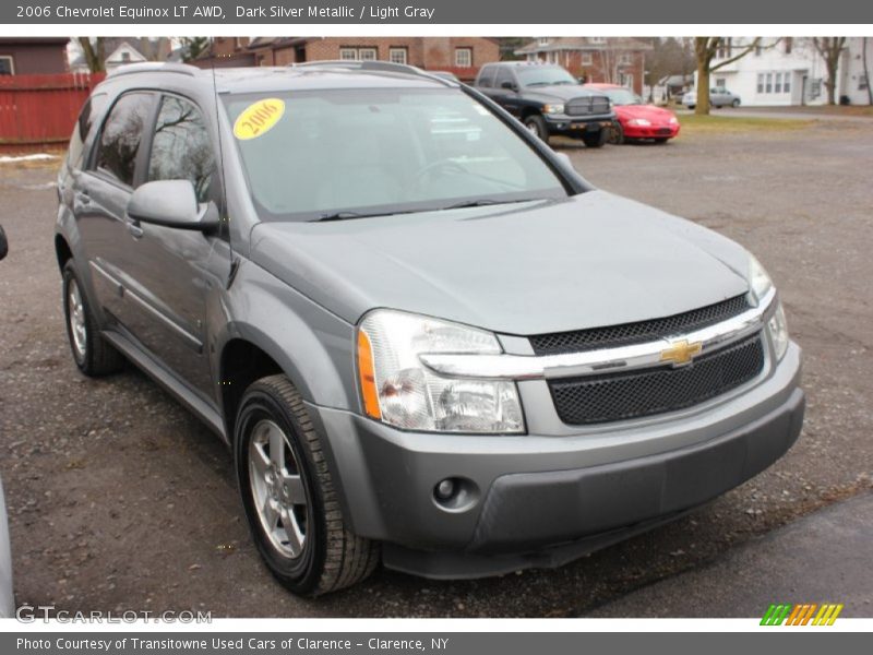 Dark Silver Metallic / Light Gray 2006 Chevrolet Equinox LT AWD