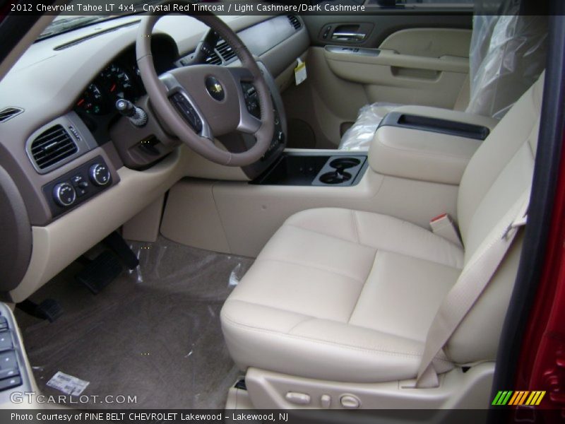 Crystal Red Tintcoat / Light Cashmere/Dark Cashmere 2012 Chevrolet Tahoe LT 4x4