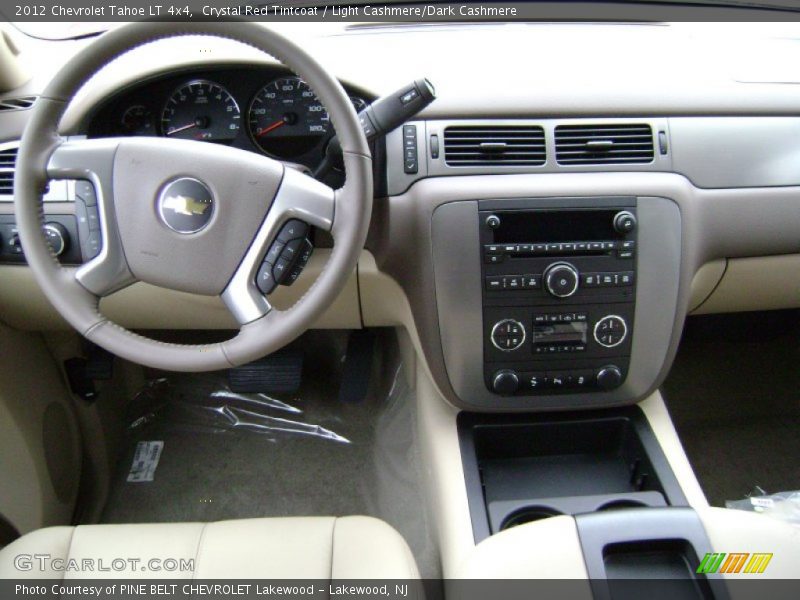 Crystal Red Tintcoat / Light Cashmere/Dark Cashmere 2012 Chevrolet Tahoe LT 4x4