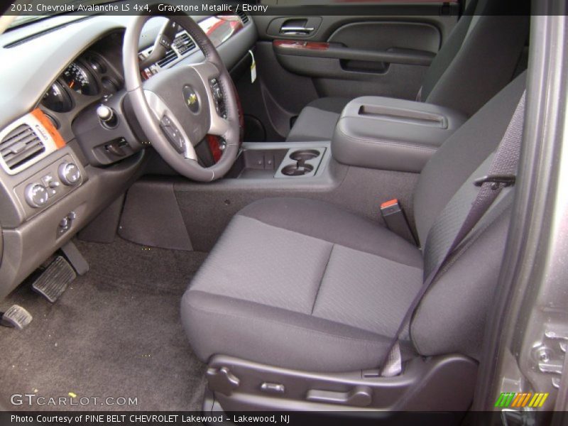 Graystone Metallic / Ebony 2012 Chevrolet Avalanche LS 4x4