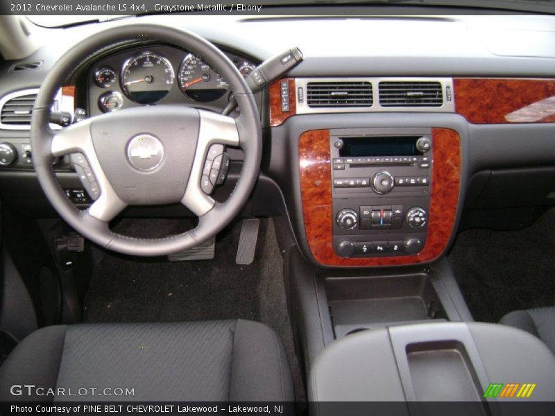 Graystone Metallic / Ebony 2012 Chevrolet Avalanche LS 4x4