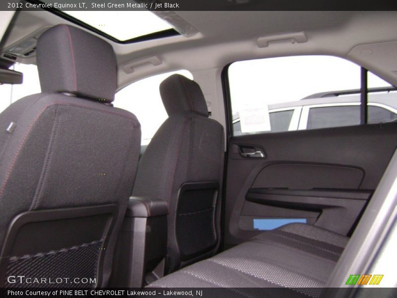 Steel Green Metallic / Jet Black 2012 Chevrolet Equinox LT