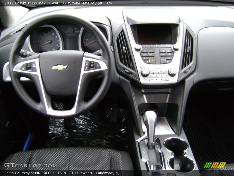 Graystone Metallic / Jet Black 2012 Chevrolet Equinox LT AWD