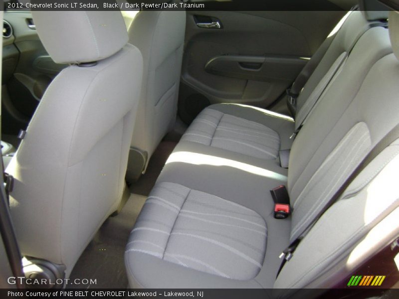 Black / Dark Pewter/Dark Titanium 2012 Chevrolet Sonic LT Sedan