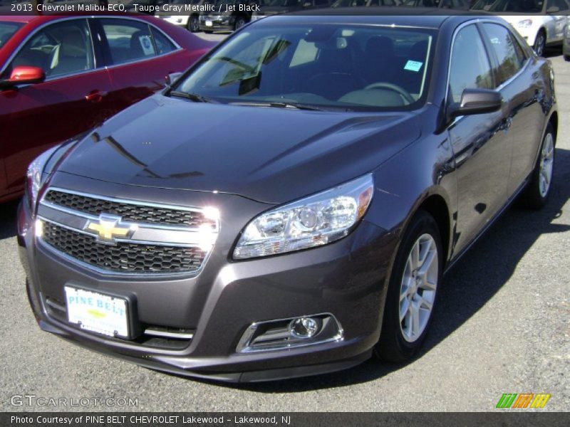 Taupe Gray Metallic / Jet Black 2013 Chevrolet Malibu ECO