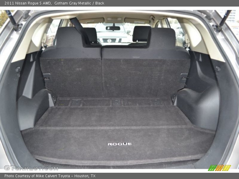 Gotham Gray Metallic / Black 2011 Nissan Rogue S AWD