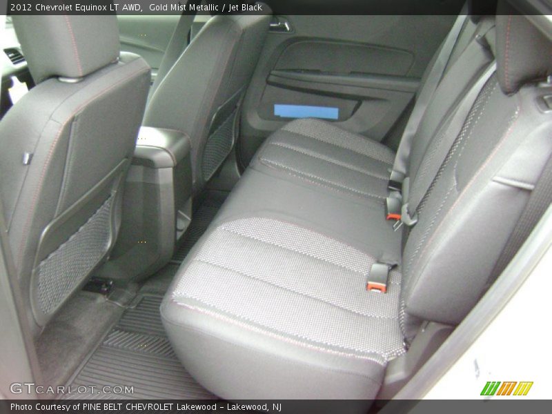 Gold Mist Metallic / Jet Black 2012 Chevrolet Equinox LT AWD