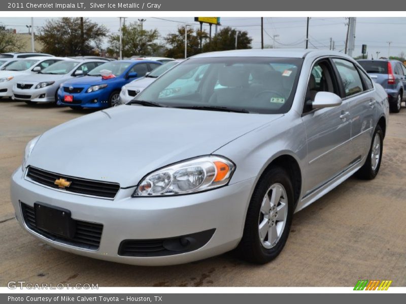 Silver Ice Metallic / Gray 2011 Chevrolet Impala LT
