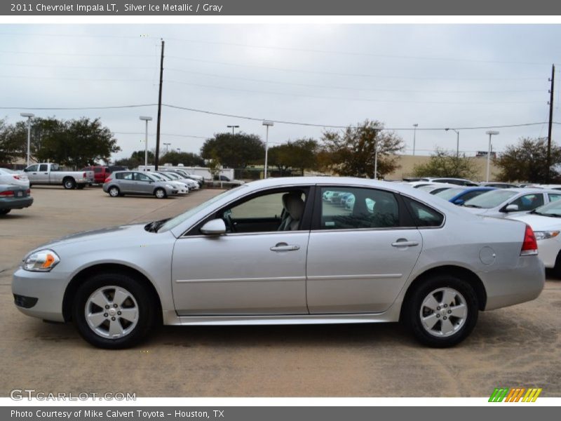 Silver Ice Metallic / Gray 2011 Chevrolet Impala LT