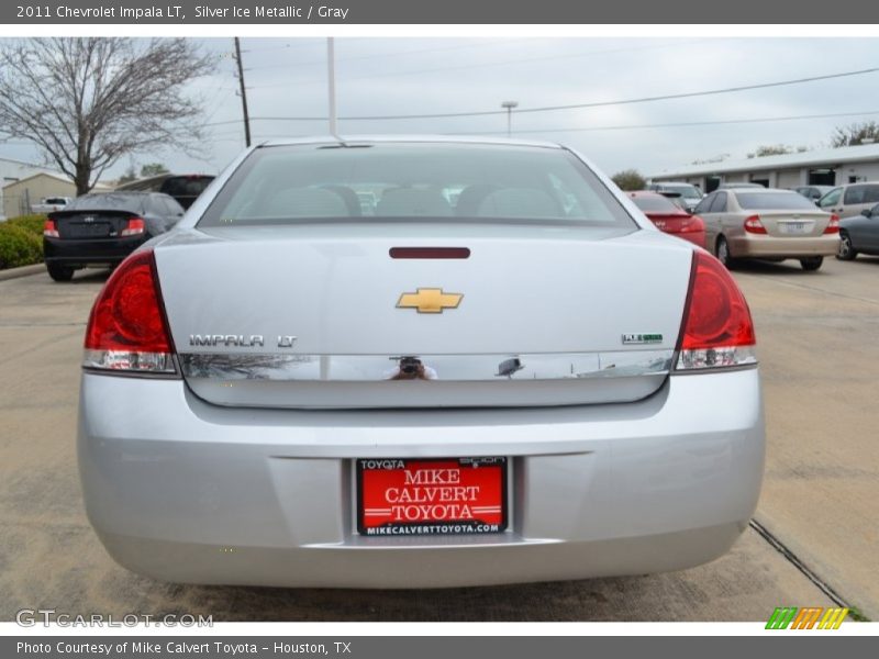 Silver Ice Metallic / Gray 2011 Chevrolet Impala LT