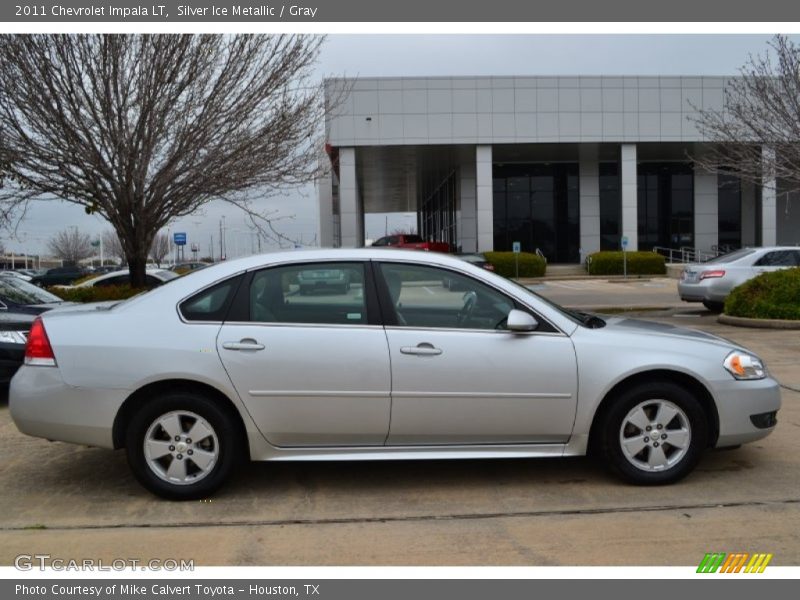 Silver Ice Metallic / Gray 2011 Chevrolet Impala LT