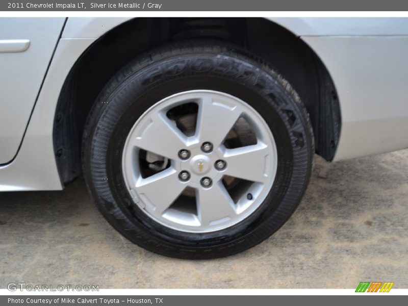 Silver Ice Metallic / Gray 2011 Chevrolet Impala LT
