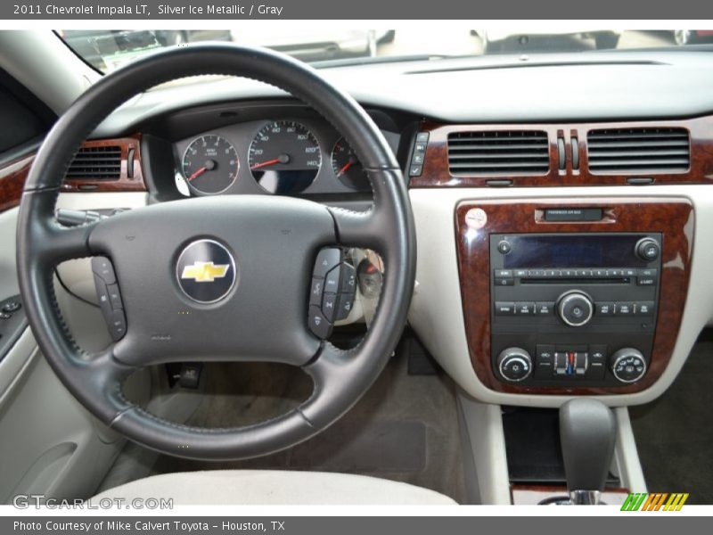 Silver Ice Metallic / Gray 2011 Chevrolet Impala LT