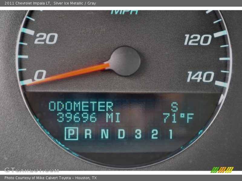 Silver Ice Metallic / Gray 2011 Chevrolet Impala LT