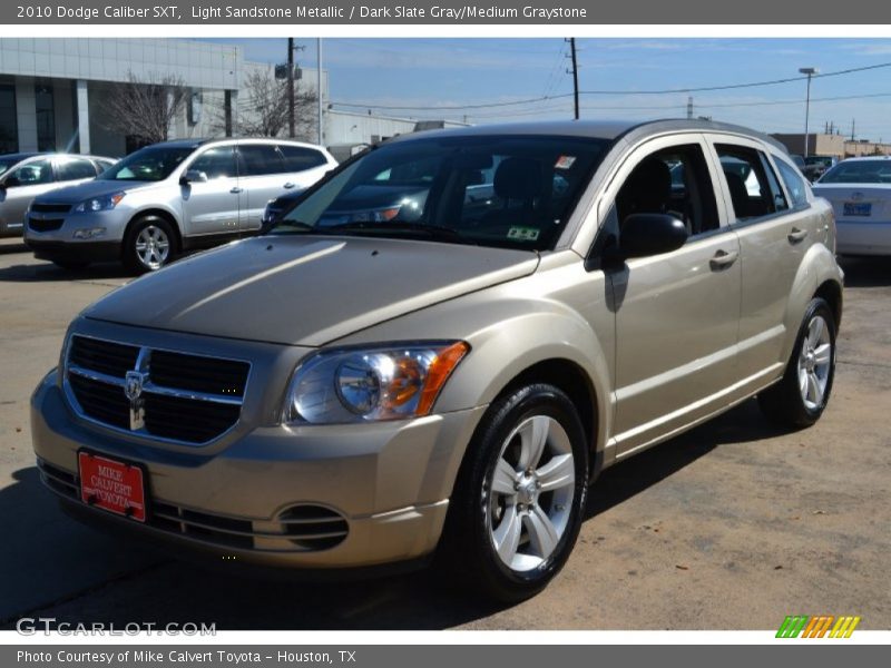 Light Sandstone Metallic / Dark Slate Gray/Medium Graystone 2010 Dodge Caliber SXT