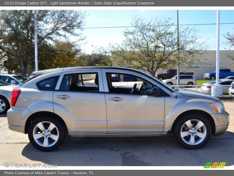 Light Sandstone Metallic / Dark Slate Gray/Medium Graystone 2010 Dodge Caliber SXT