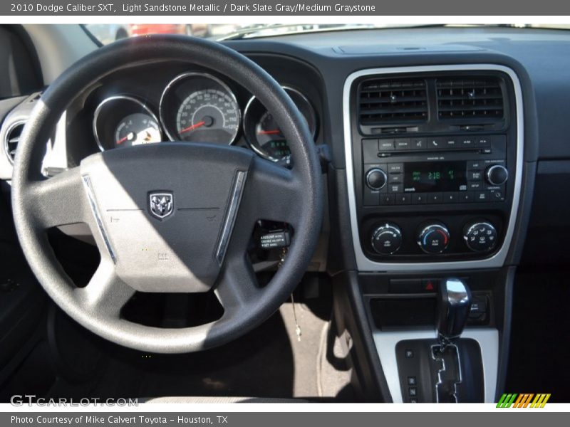 Light Sandstone Metallic / Dark Slate Gray/Medium Graystone 2010 Dodge Caliber SXT
