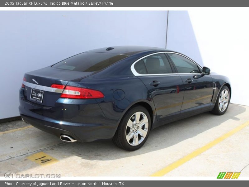 Indigo Blue Metallic / Barley/Truffle 2009 Jaguar XF Luxury