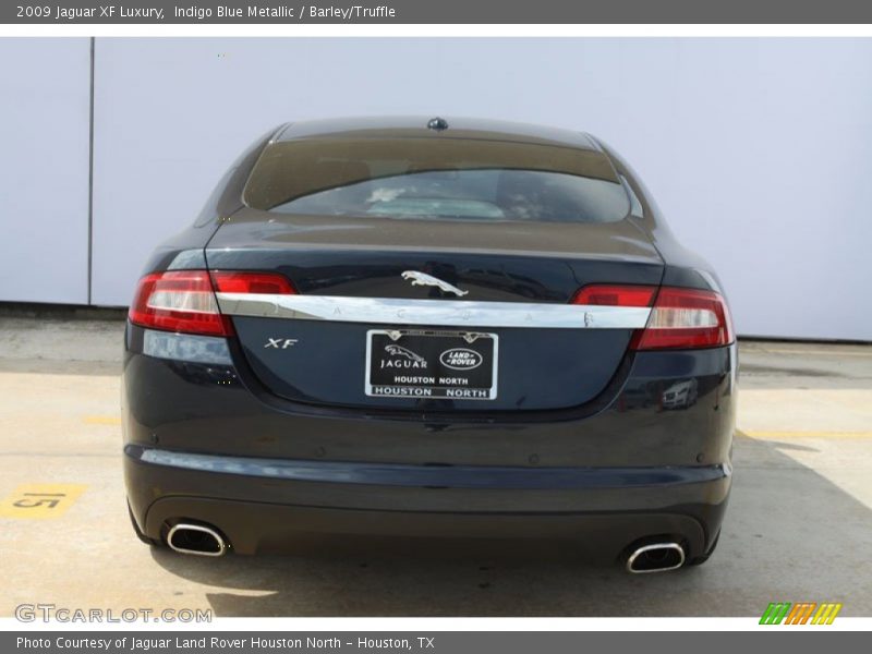 Indigo Blue Metallic / Barley/Truffle 2009 Jaguar XF Luxury