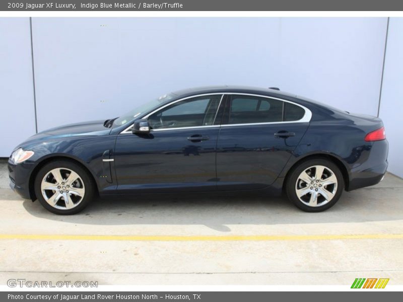  2009 XF Luxury Indigo Blue Metallic
