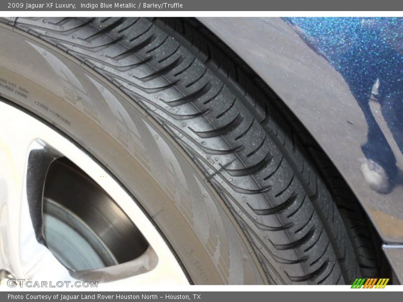 Indigo Blue Metallic / Barley/Truffle 2009 Jaguar XF Luxury