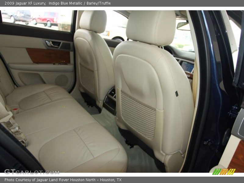 Indigo Blue Metallic / Barley/Truffle 2009 Jaguar XF Luxury
