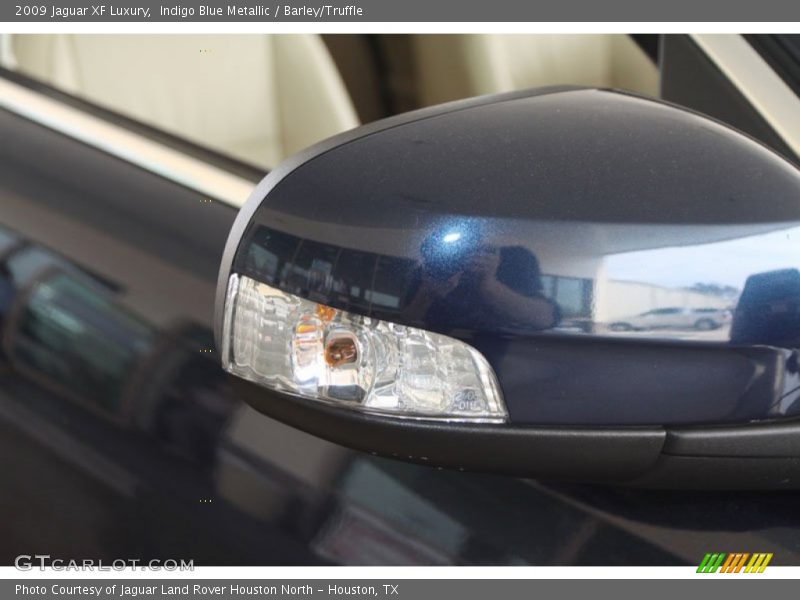 Indigo Blue Metallic / Barley/Truffle 2009 Jaguar XF Luxury