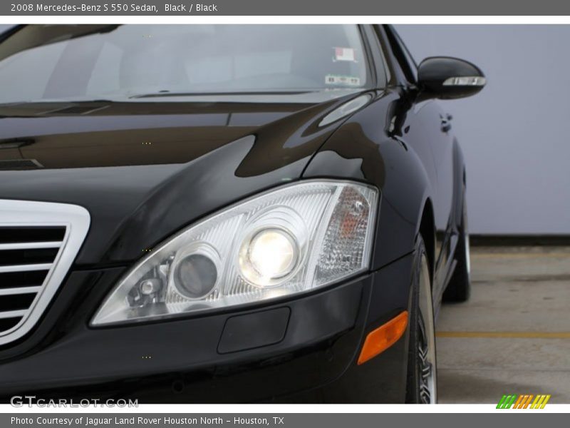 Black / Black 2008 Mercedes-Benz S 550 Sedan