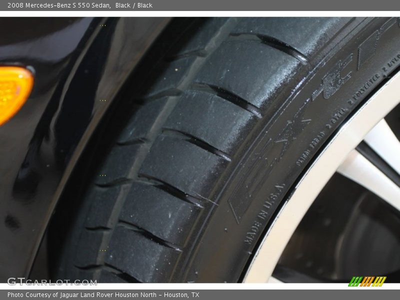 Black / Black 2008 Mercedes-Benz S 550 Sedan