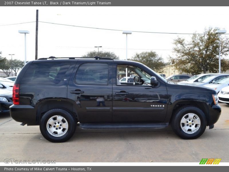 Black / Dark Titanium/Light Titanium 2007 Chevrolet Tahoe LT
