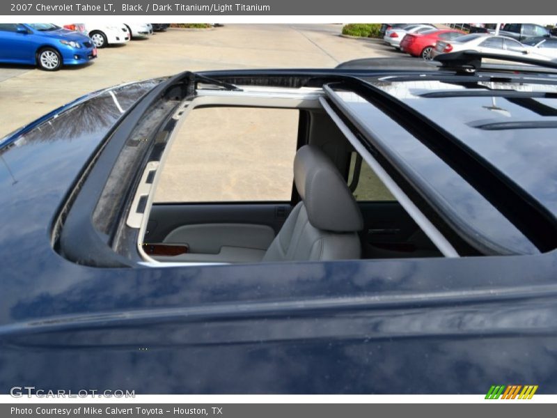 Black / Dark Titanium/Light Titanium 2007 Chevrolet Tahoe LT