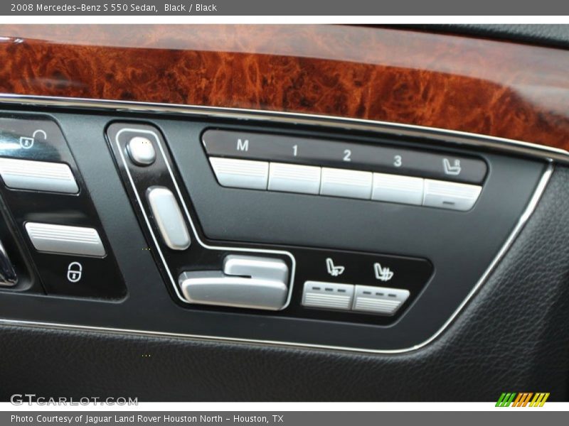 Black / Black 2008 Mercedes-Benz S 550 Sedan