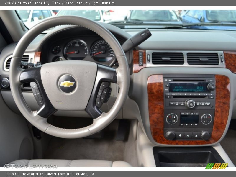 Black / Dark Titanium/Light Titanium 2007 Chevrolet Tahoe LT