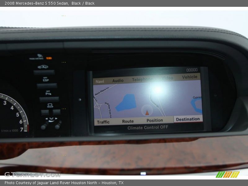 Black / Black 2008 Mercedes-Benz S 550 Sedan