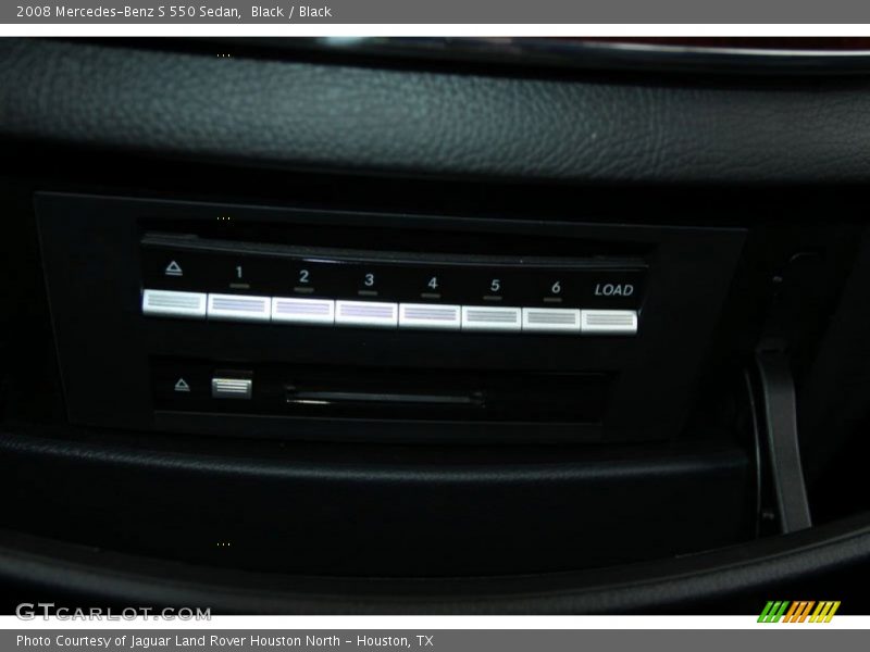 Black / Black 2008 Mercedes-Benz S 550 Sedan