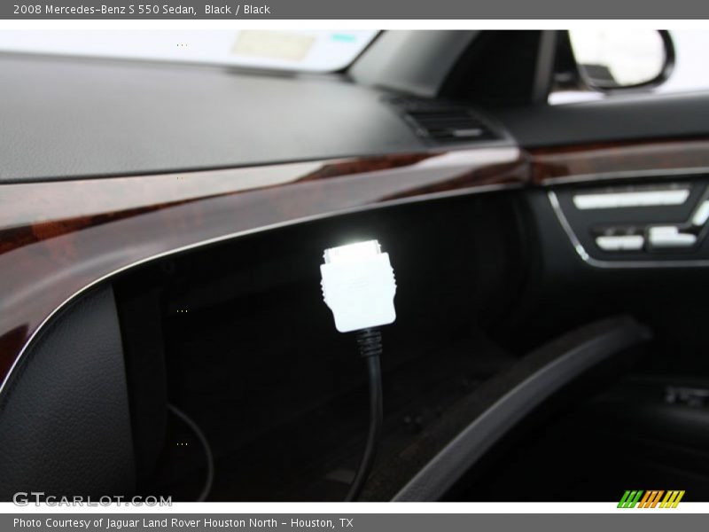 Black / Black 2008 Mercedes-Benz S 550 Sedan