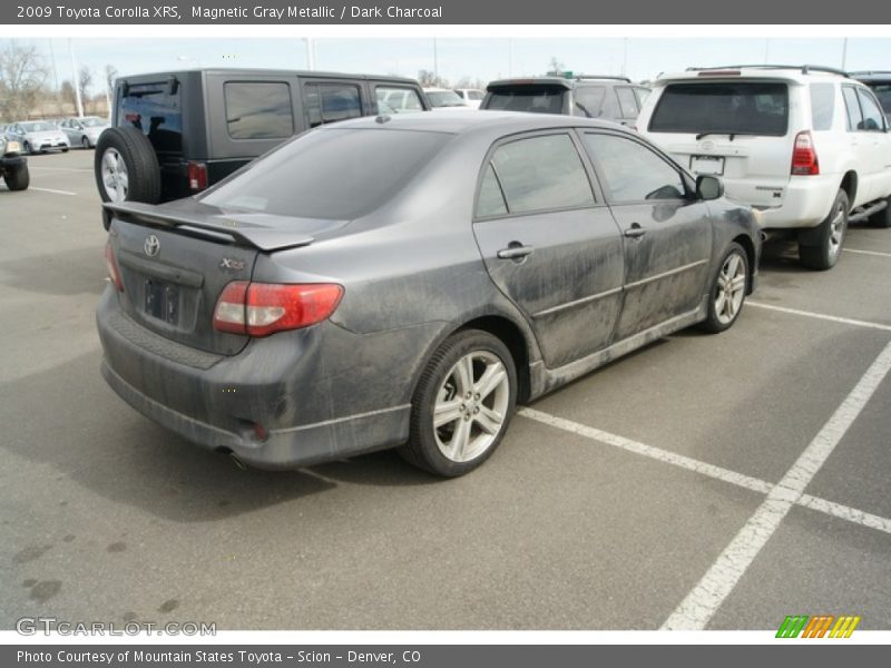 Magnetic Gray Metallic / Dark Charcoal 2009 Toyota Corolla XRS