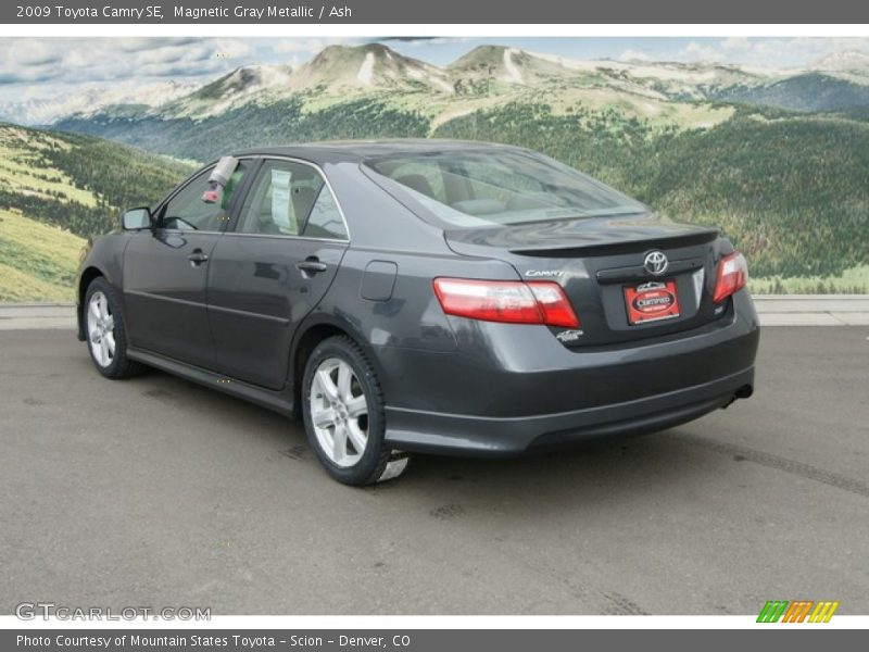 Magnetic Gray Metallic / Ash 2009 Toyota Camry SE