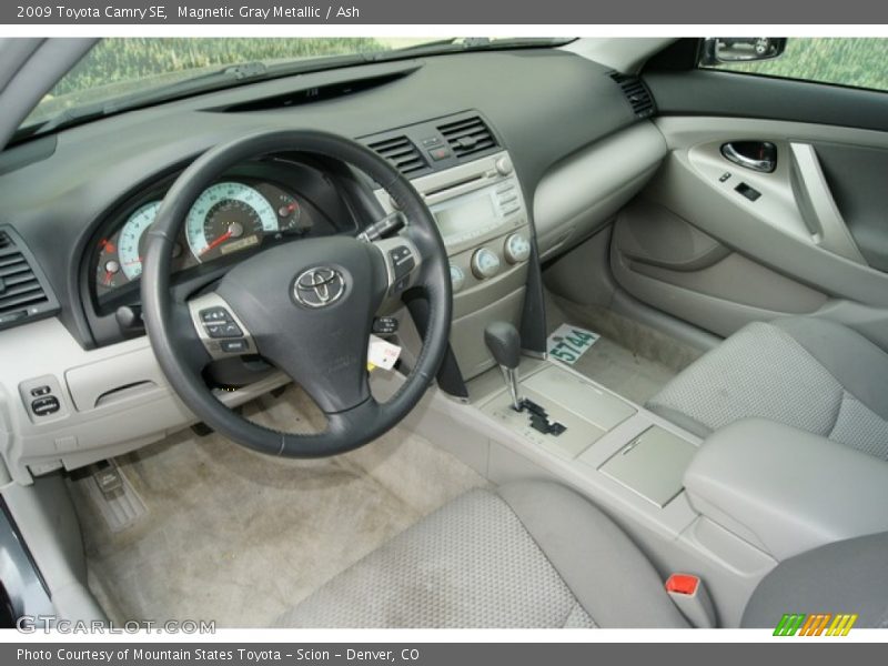 Magnetic Gray Metallic / Ash 2009 Toyota Camry SE