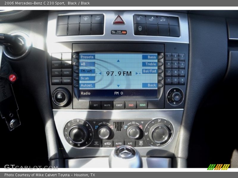 Black / Black 2006 Mercedes-Benz C 230 Sport